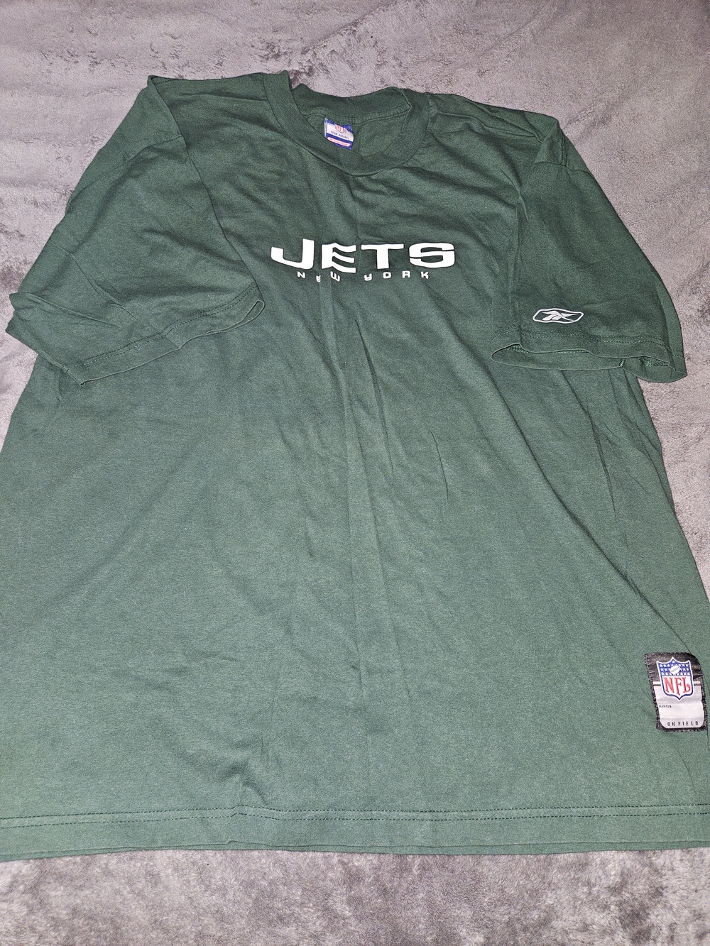 NFL New York Jets Dark Green Logo T-Shirt